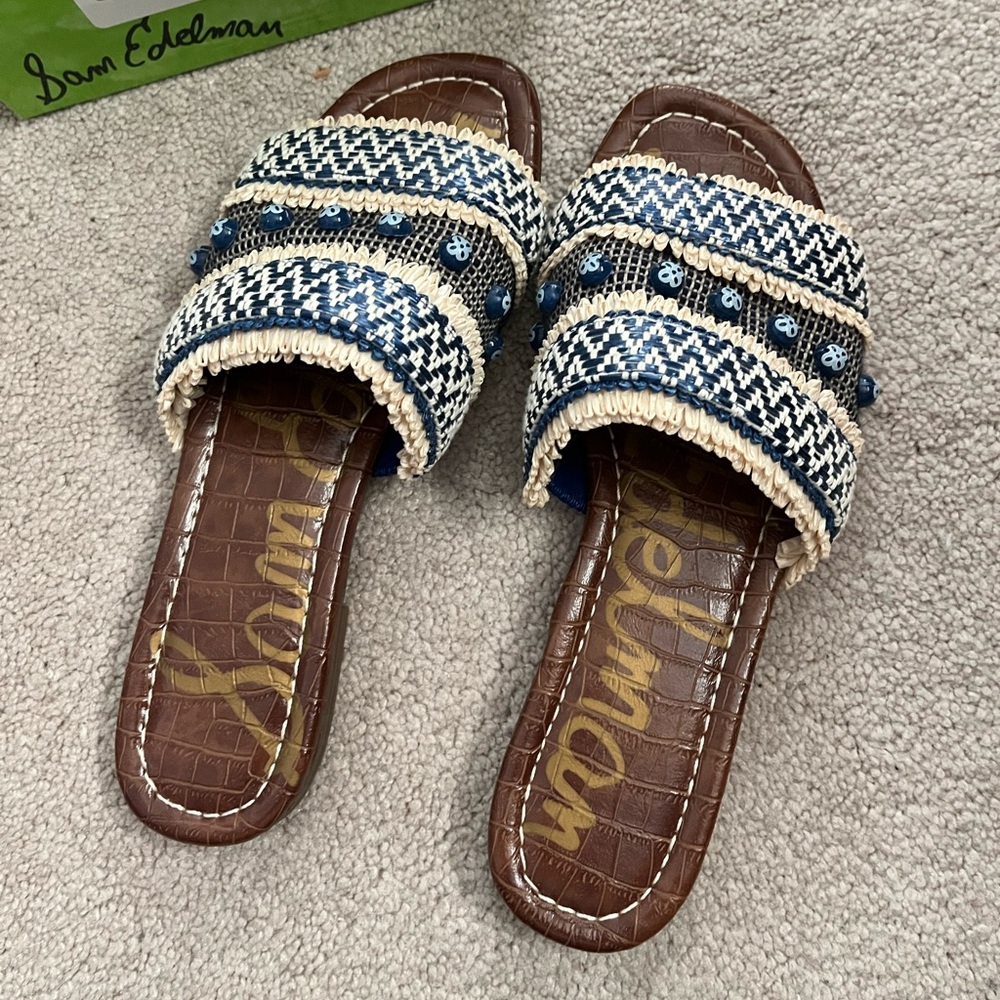 Sam Edelman raffia sandals